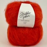 Fluffy Mohair - Poppy  Red FM664